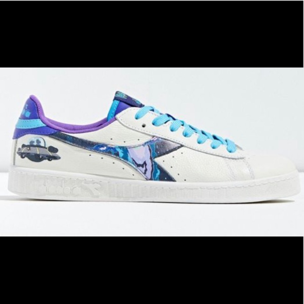 🆕🚹Diadora RICK & MORTY Game L Low, Sz9, DS🔥🔥